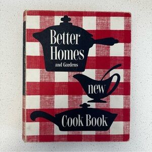 Better Homes and Gardens cookbook 1953 First Edition 2nd printing. Good shape.